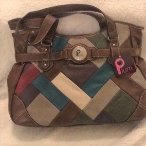 Plum by LaTique Handbag Multicolor